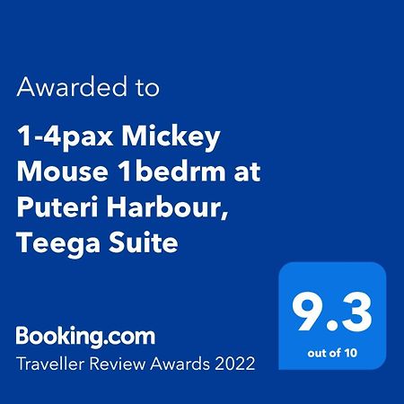 1-4Pax Mickey Mouse 1Bedrm At Puteri Harbour, Teega Suite Нусаджайя Экстерьер фото